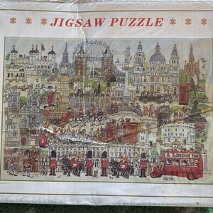 "Freehand London" 1000 Piece Sketch Drawn Jigsaw Puzzle Sealed